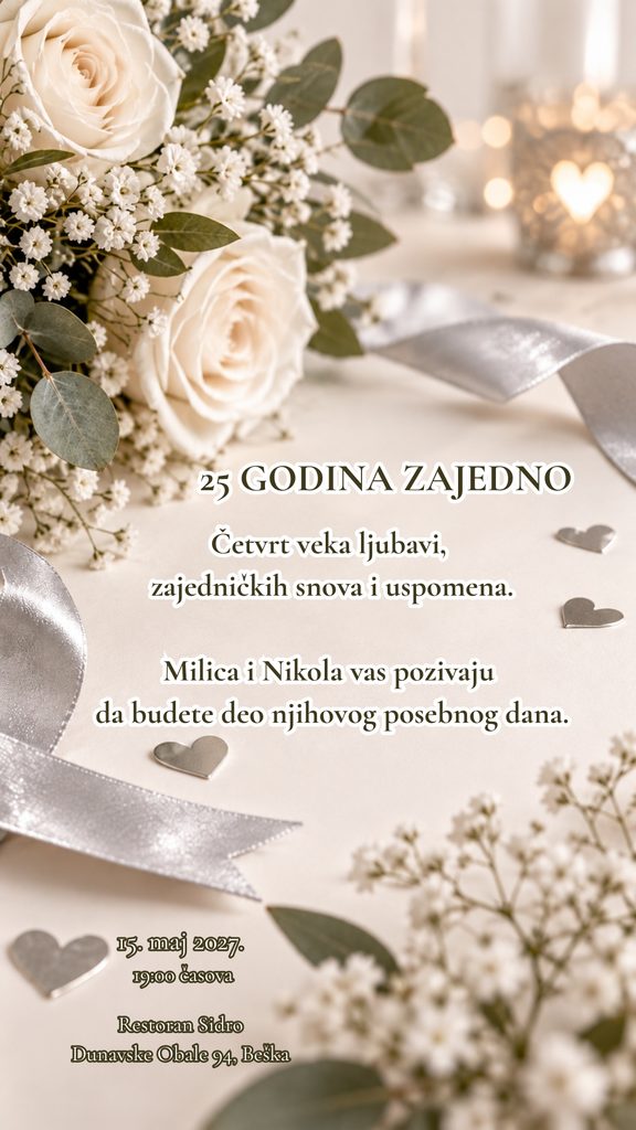Milica & Nikola – 25 godina braka dva